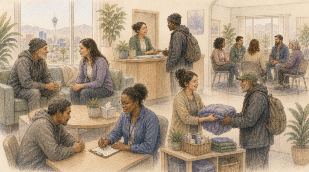 Seeking Stability: Homeless Services Help And Shelter In Las Vegas, Nv North Las Vegas, Nv | Klrjdjnh Sjv Ds Hyfjb 627Pq1Ay
