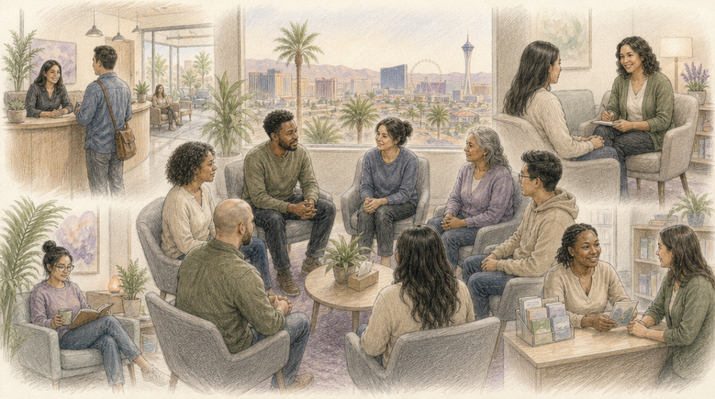 Group Therapy In Las Vegas: What It Is &Amp; How To Get Started North Las Vegas, Nv | Uv9Zzbg7Uvcr3Tke6Ukie Xyumsn9T