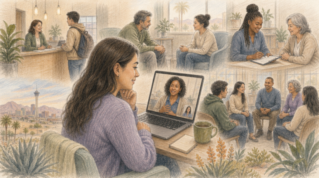 Virtual Therapy In Henderson, Nv: How Online Sessions Actually Work North Las Vegas, Nv | Tsvbjmynuugjiqtpl 065 D78Xexq3
